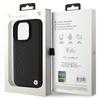 Bmw Bmhcp16Xsllbk Iphone 16 Pro Max 6.9Czarny/Black Hardcase Leather Hot Stamp