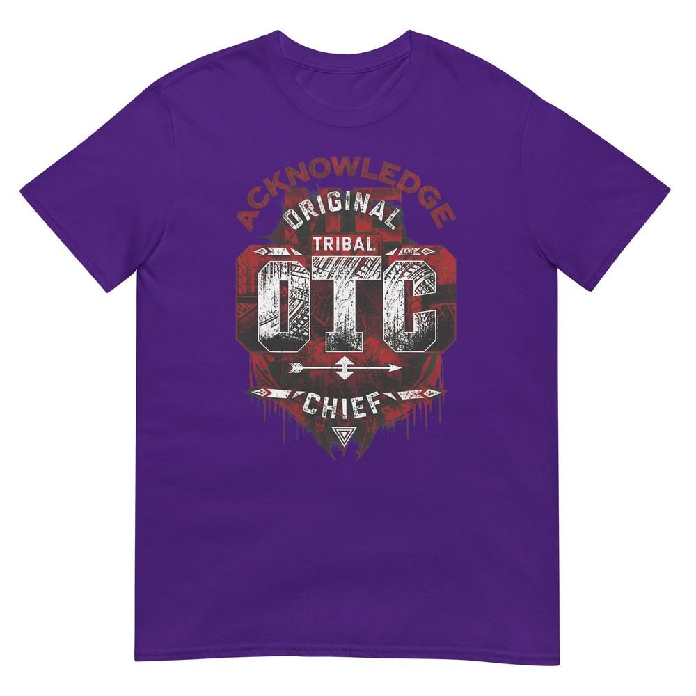 Tribal Chief Rounisex Funny Wrestling TShirt