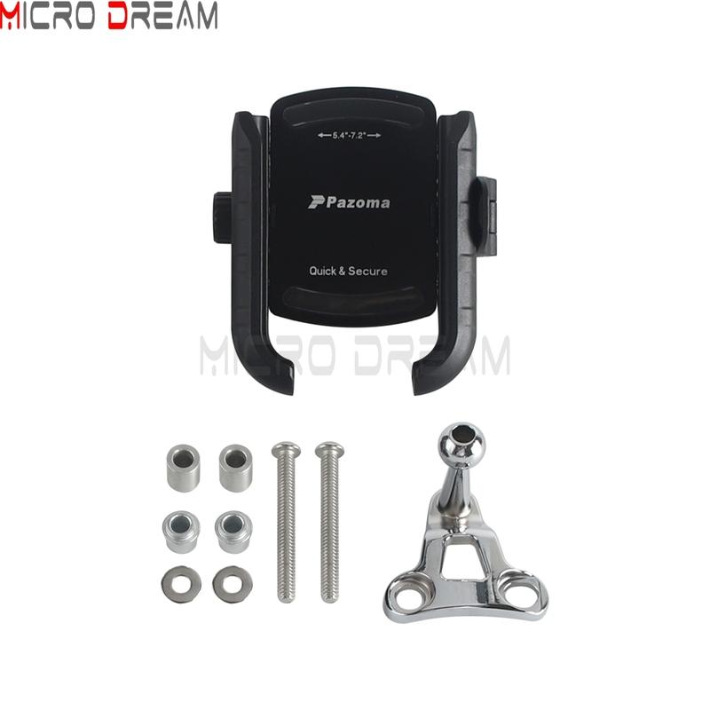 For Harley Road Glide FLTRX Limited FLTRK Special FLTRXS Ultra FLTRU Motorcycle Phone Holder Bracket Shock Absorpt Phone Stand