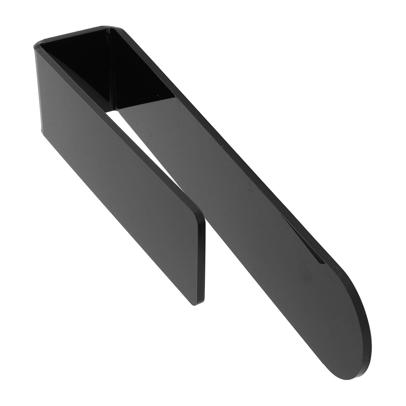 

Акриловый держатель для полотенец для рук, самоклеящийся, настенный, вешалка для полотенец для рук для использования в ванной комнате и на кухне, черный чёрный