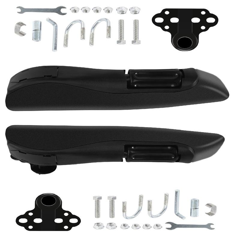 1Pair Universal Seat Armrest Adjustable Arm Rest Handles Handheld Frame For Motorhome Car RV Truck Van Commercial Buses L+R
