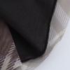 2025 Spring Women's Slim Plaid Silk Sarong Skirt with Button Details