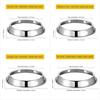 Universal Wok Support Ring Stainless Steel Anti Slip Stove Gas Ring Pot Reducer Trivet Grates Desktop Anti-scalding Rack