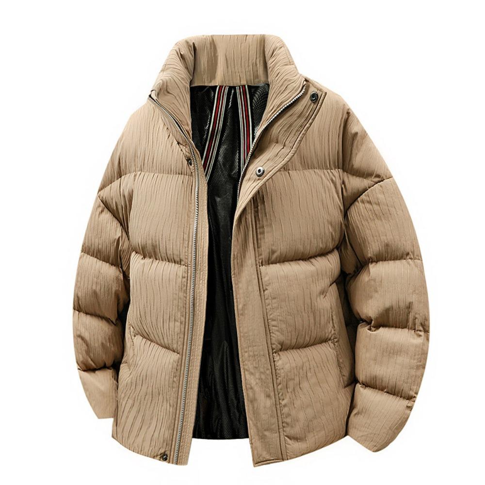 2025 Stand-up Collar Cotton-padded Clothes Trend Loose Couple Jackets Warm and Windproof Men and Women