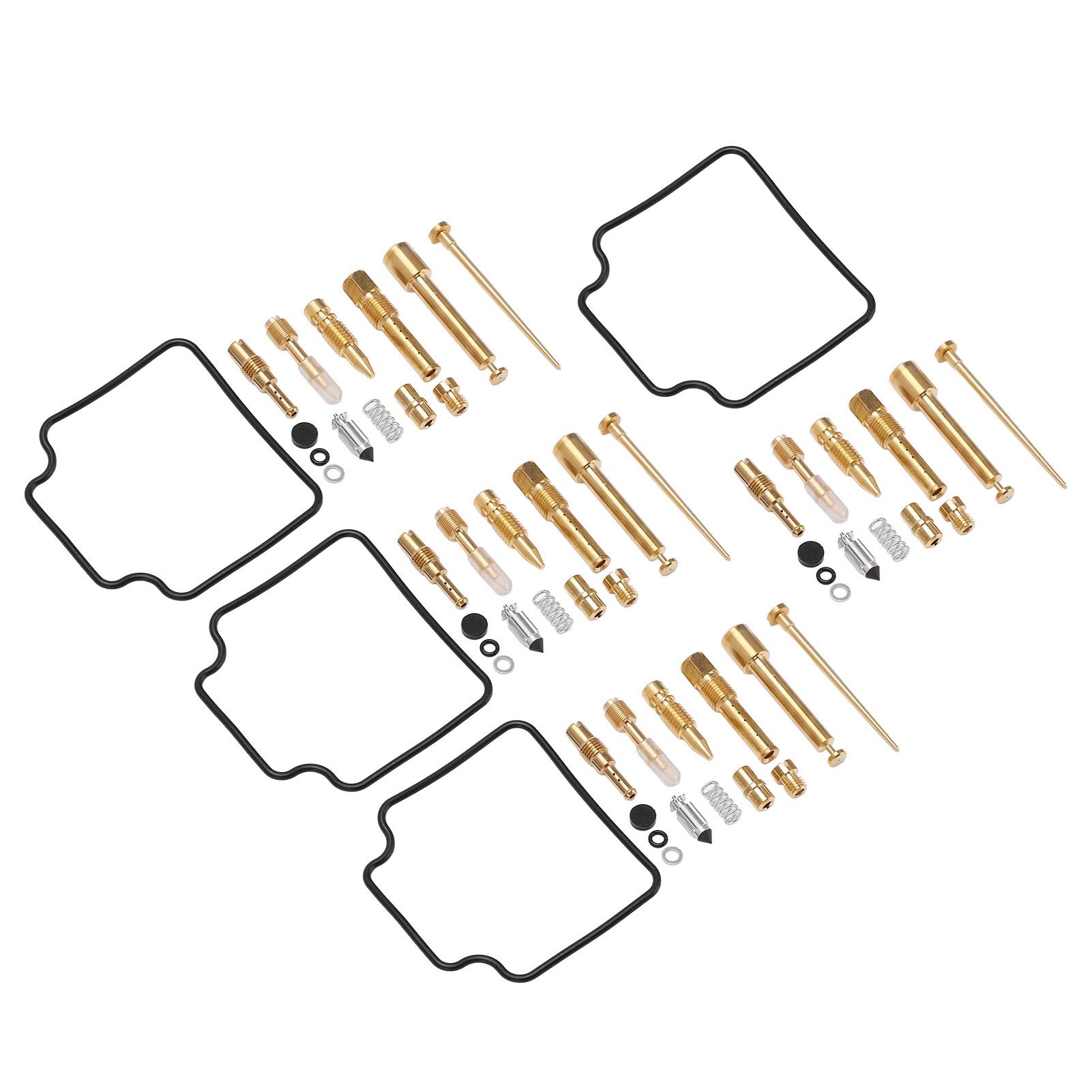 

56pcs Motorcycle Carburetor Repair Kit Rubber Metal Replacement for CB750 RC42 1992‑2008