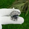 Geburtstagsgeschenk für sie Natur-Zebrajaspis-Edelsteinanhänger 925 Sterlingsilber