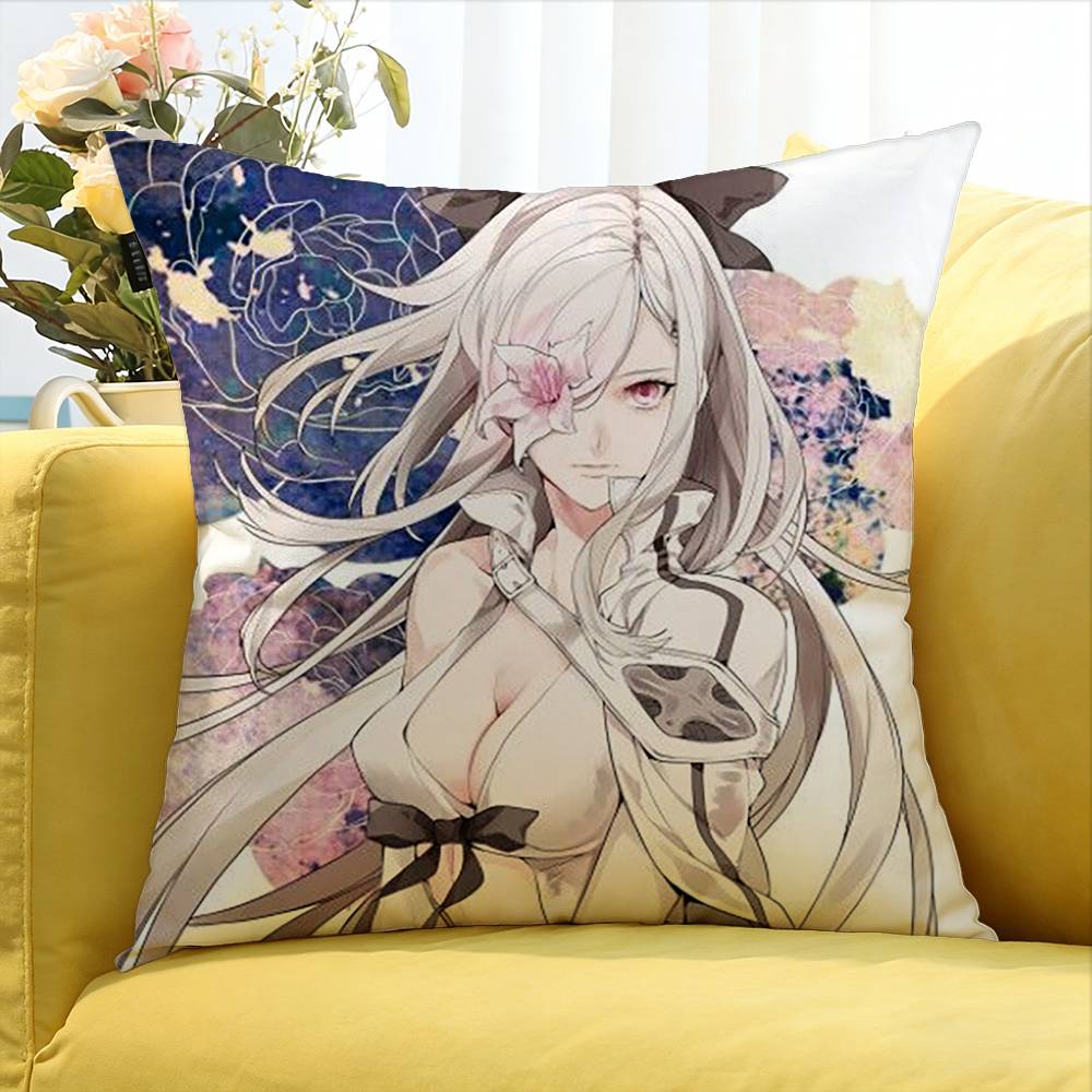 Game D-Drakengard 3 Zero Various Sizes Square Pillow Case For Car Home Bedchamber Decor