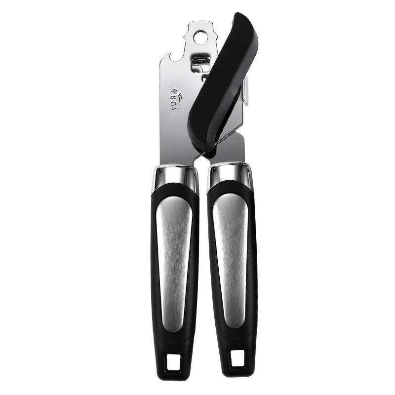 Can Opener Professional Ergonomic Kitchen Tool Manual Side Cut Can Openers Drink Bottle Opener Knife For Cans Lid Kitchen Gadget
