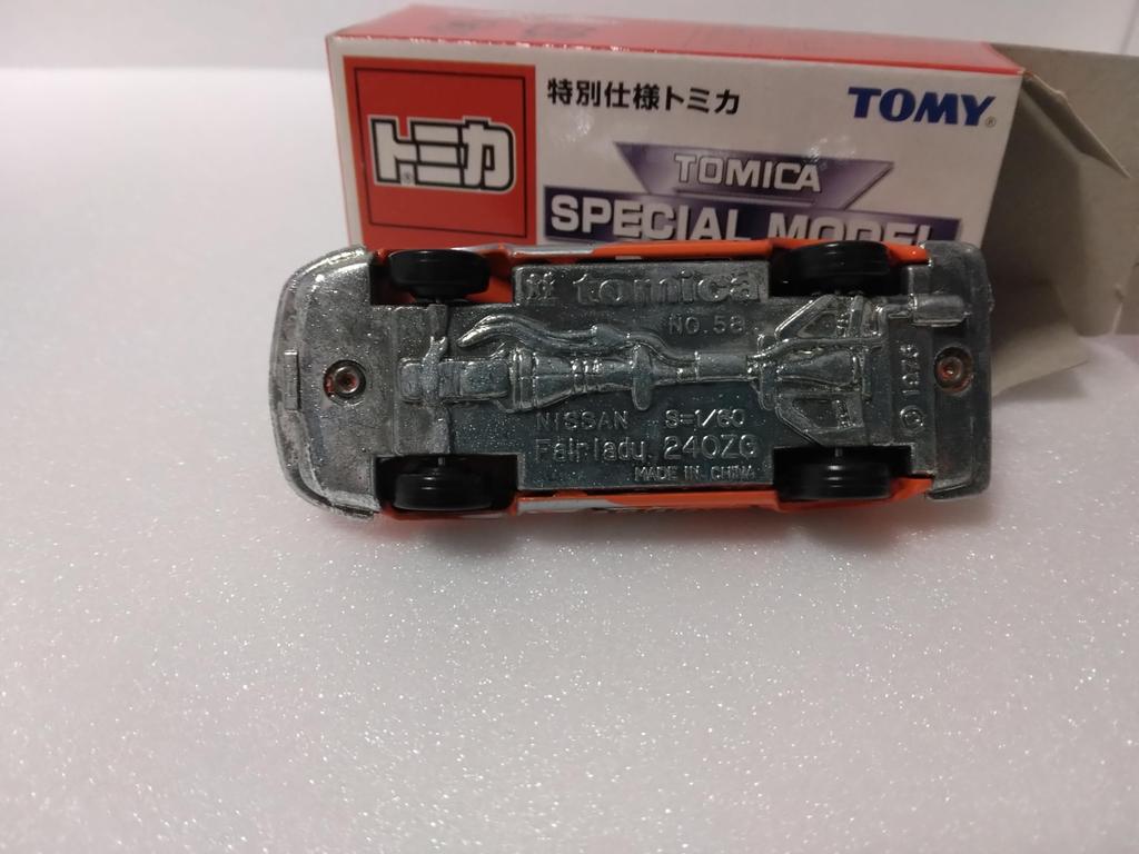 Tomica Special Model No. 23 Nissan Fairlady 240ZG Diecast Car, Orange