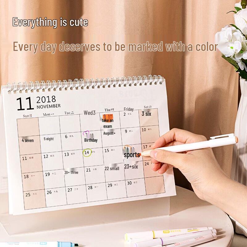 Deli S744 Soft-Tip Highlighter Set