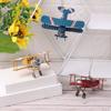 Iron Art Aircraft Figurines Can be Hung Metal Crafts Creative Desktop Props  Shop Window Display