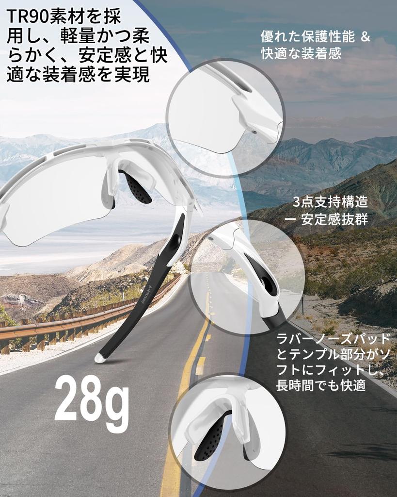 Polarized Sports Sunglasses for Men and Women Suitable for Tennis UV400 Protection TAC TR90 [Rosemal] - Cycling, Hiking, Fishing, Baseball, Golf,