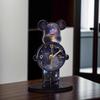 Stand Bear Table Clock Aesthetic Violent Bear Silence Clocks Watch Office Desk Accessories Living Room Decoration Home Watch