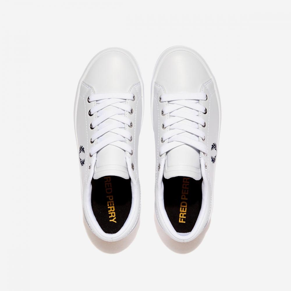 Fred Perry Baseline Leather B7311 White French Navy  200 