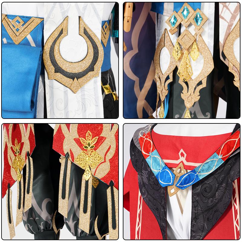 Kaveh Cosplay Kaveh Kaveh Cosplay Uniformă Perucă Gratuit Crăcuterie Costum Halloween Party Bărbați Femei Haine Costume