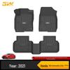 3W All TPE Floor & Trunk Mats for Honda 10th & 11th Gen Civic