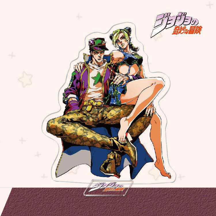 JoJo's Bizarre Adventure Animation Comics Peripheral Toys JOJO Dio Acrylic Stand-Up Sign Anime Action Figure Model Collection