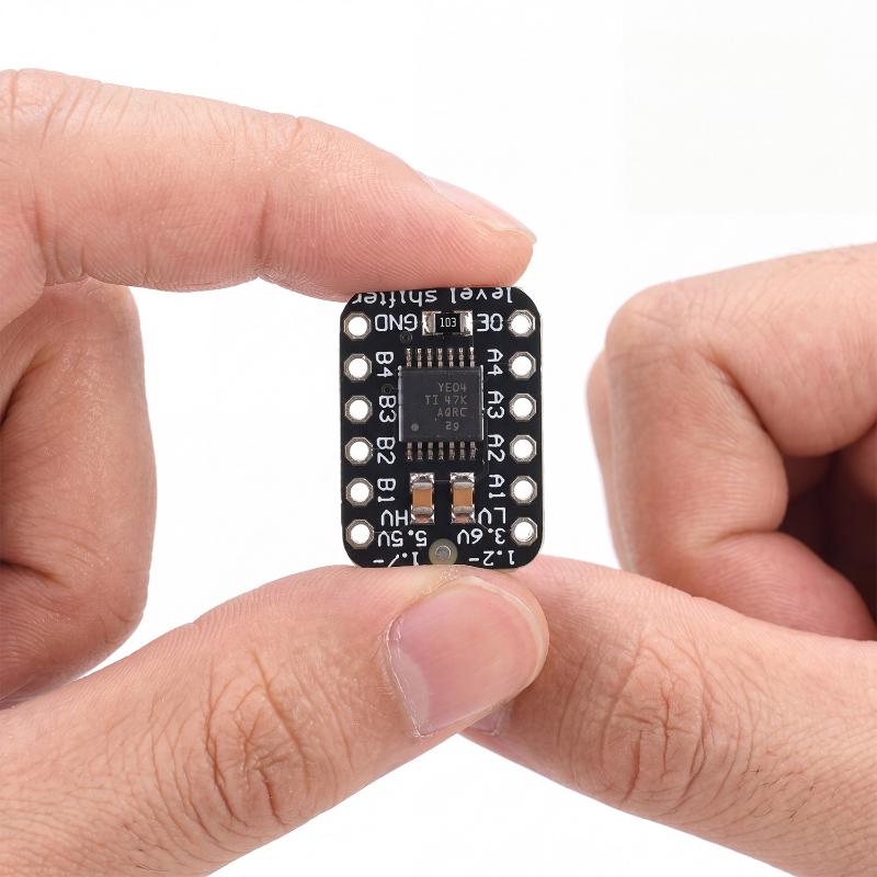 Txb0104 4-Channel Bidirectional Logic Level Shifter Module Auto Direction Sensing 3.3V/5V Logic Converter