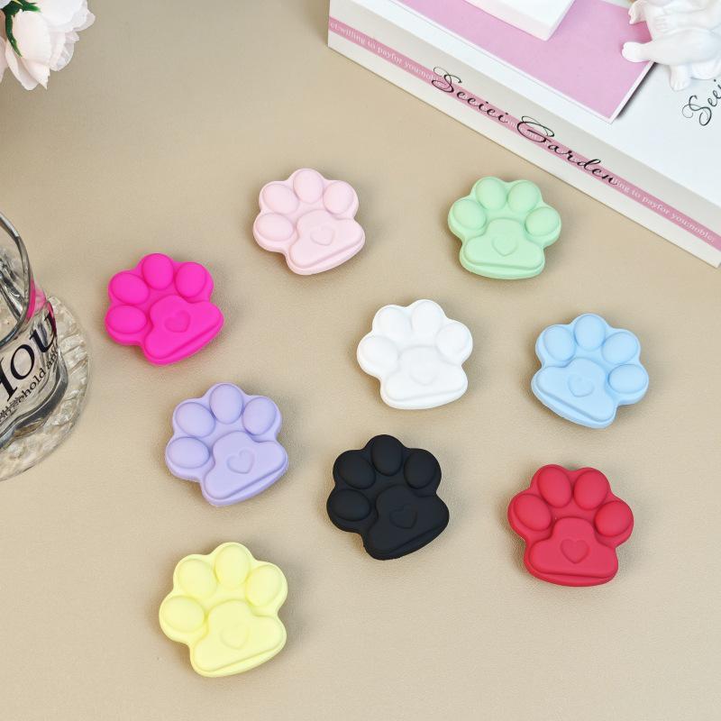 Cute Cat Paw Silicone Airbag Phone Holder & Refrigerator Magnet