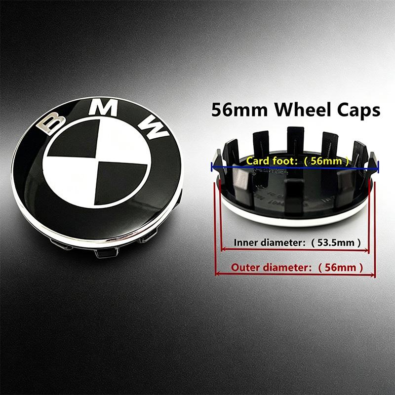 Car Wheel Center Cap Hub Covers Hood Front Rear Trunk Emblem For BMW X3 1/3/5/7/6 Series E46 E39 F39 F10 F30 G11 E60 G01 E84 E83 CA4