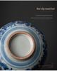 Vintage Blue & White Ceramic Tea Cup – Antique-Style Personal Kung Fu Tea Tasting Cup Gift