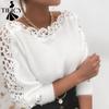 Women's Fashion Casual Fall Winter Solid Color Print Long Sleeve O-Neck Sweaters