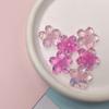 20/28mm Transparent Colourful Flower Resin Cabochons Flat Back Scrapbooking DIY Jewelry Hairpin Craft Decoration Accessories