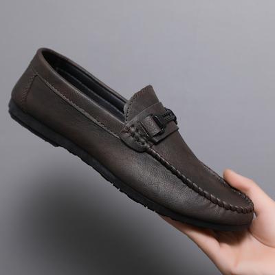 Pánské Boty Espadrilky Tenisky Pánské Boty pro volný čas Luxusní Kožené Boty na řízení lodi Trend Mokasíny Flats Mokasíny Boty Pro muže Mužská obuv