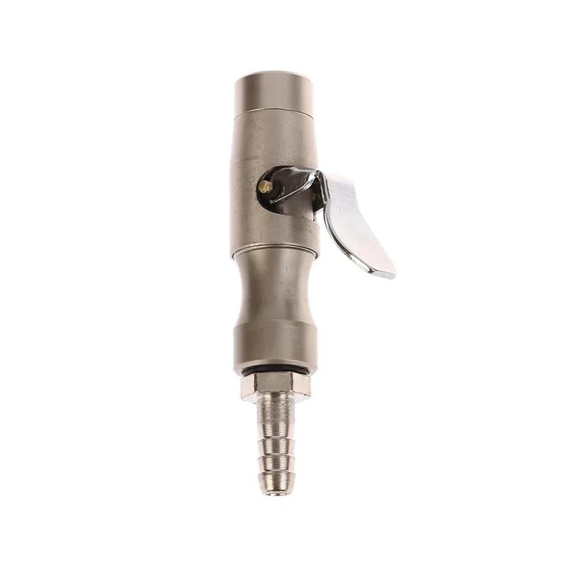 

With 1/4 Inch FNPT Closed Design for Tire Inflators & Compressors No Leakage High Durability Locking Air Chuck срібний