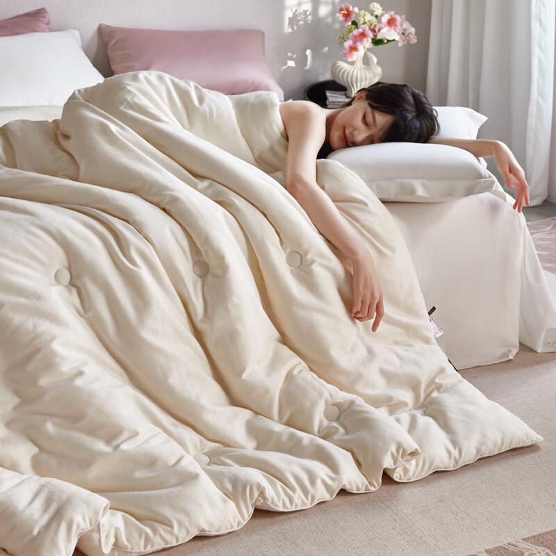 Brangdy Soy Fiber Jacquard All-Season Quilt Set