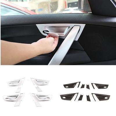 ABS Car Styling Interior Door Bowl Cover Trim Stickers Fit For BMW X3 E83 2006-2010 Auto Interior Accessories