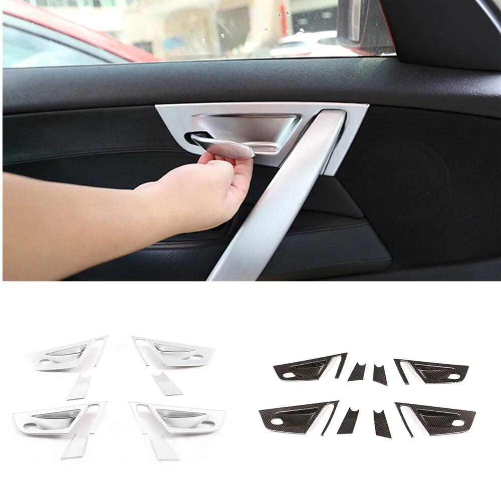 ABS Car Styling Interior Door Bowl Cover Trim Stickers Fit For BMW X3 E83 2006-2010 Auto Interior Accessories