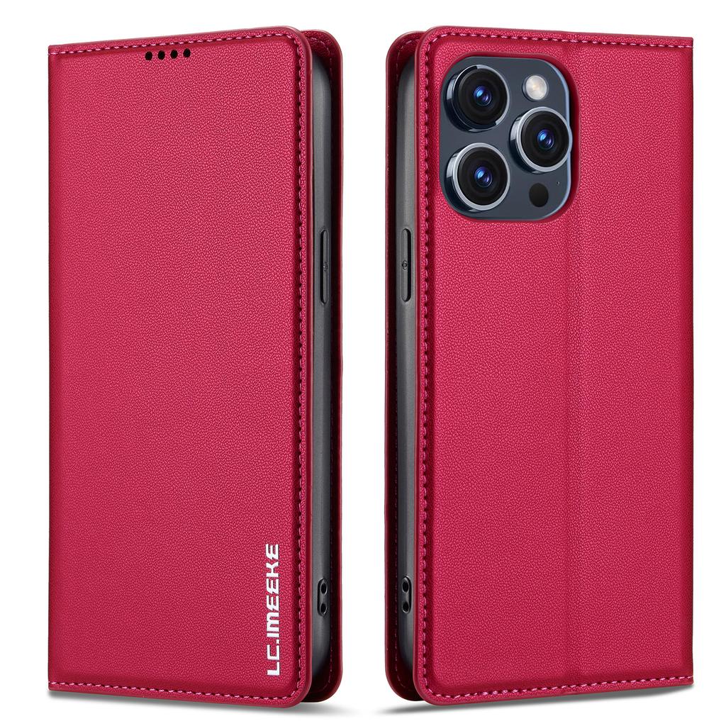 Flip Magnetic Cards Solt Wallet Leather Case For IPhone 16 Pro Max 15 Plus 14 13 12 11 SE4 XS XR Book Business Bag Stand Cover