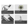 3 in 1 Digitalmikroskop USB-Anschluss HD 1600X Kabelgebundenes Handheld-Tragbares Vergrößerungsmikroskop für IOS