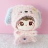 Plush Knit Hat and Costume Set for 10cm Plush Toys, Pink [Used]