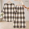 Women Plus Size Printed Round Neck Mid Sleeve High Low Top Wide Leg Pants Two Piece Set