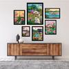 Viaggio Cactus Montagna Arizona Poster Pittura su Tela Lago Dove Arte da Parete Pianta Fiore Baia Paesaggio Immagini Stampe Decorazione Casa Senza Cornice