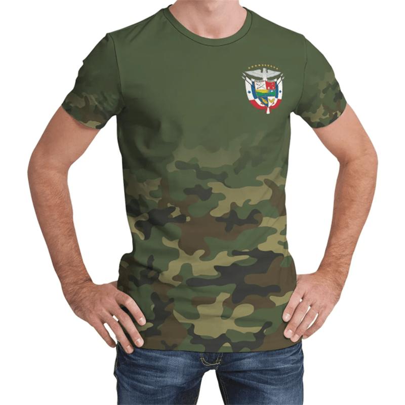

Panama Flag Map 3D Printed T Shirt For Men Clothes Fashion Male T-Shirt National Emblem Tshirt Independence Day Tee Women Tops 160 (13T-14T)