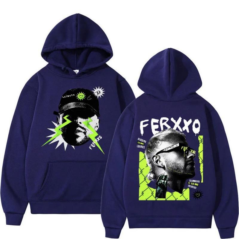 Feid Ferxxo Tour Hoodie Casual Vintage