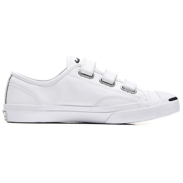 Converse Jack Purcell 3V Strap Ox White Unisex Sneakers 160209C