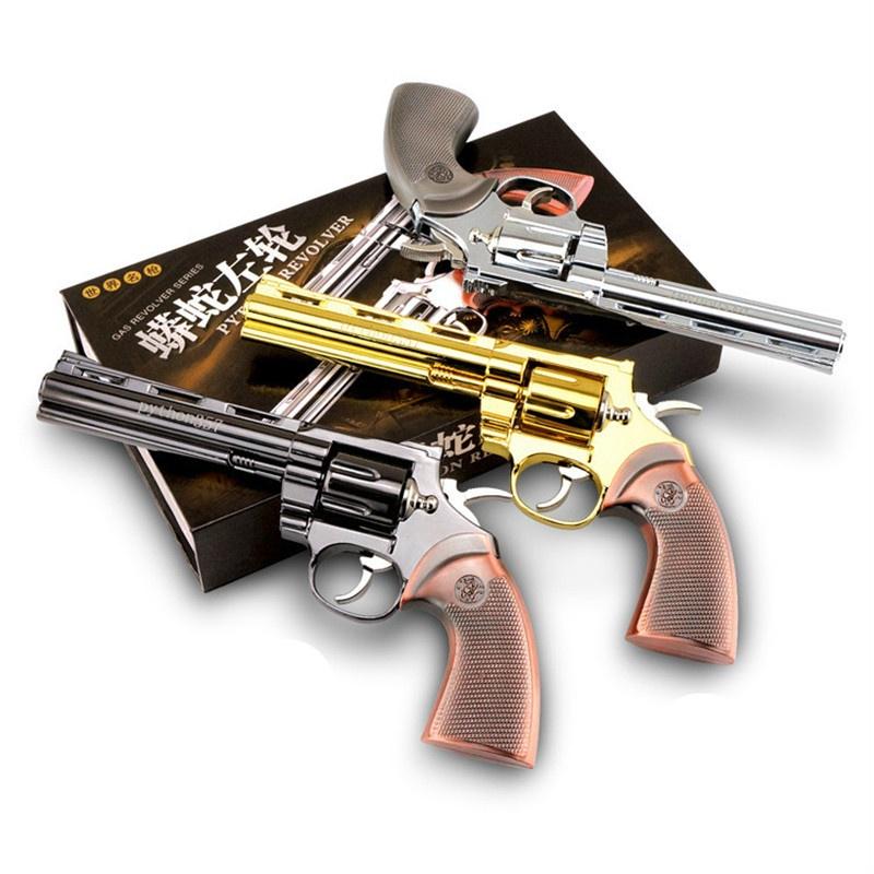 Buy 1:2.05 Military Model Disassembly Alloy Python Revolver Model Toy ...