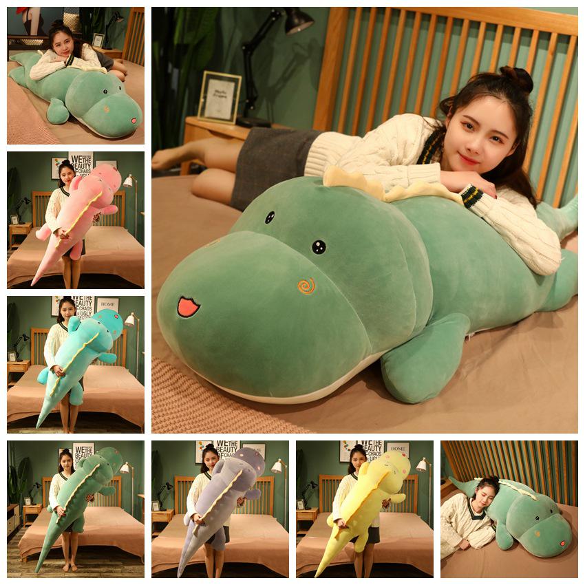 Cute & Cozy Dinosaur Plush Pillow - Large Bedtime Companion Doll