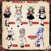 In Stock Nyssa Eerie Nightmare Series 1/12 Bjd Movable joint doll Blind Box Mystery Box Kawaii Action Anime Figure Toys Gift