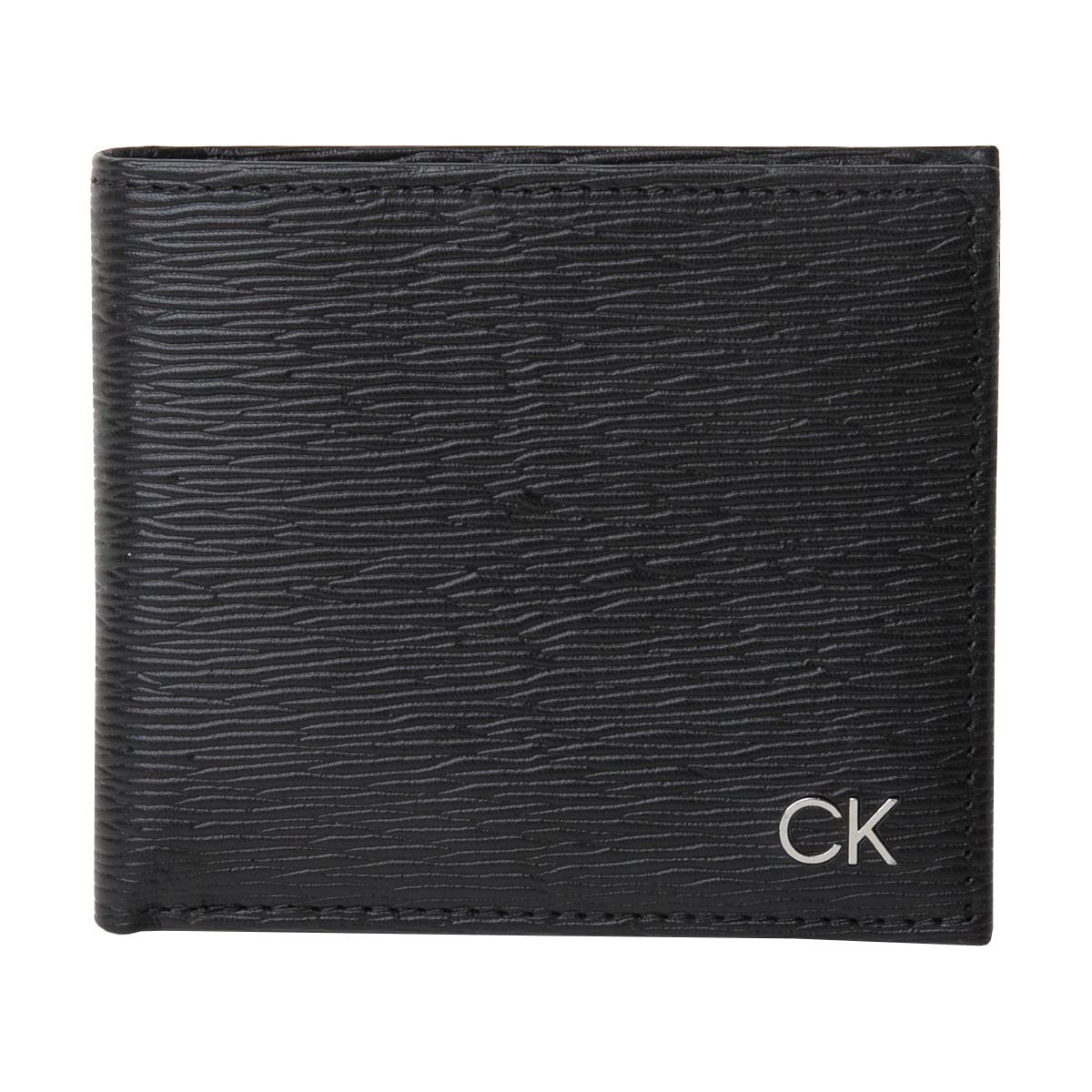 

ck wallet with coin ck 31CK130008 BLACK ONE SIZE [Calvin Klein] Bi-fold purse, leather, accessories, business, casual, men s, (001) [Used]