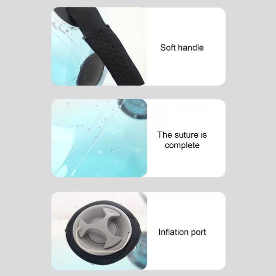 Water Weights Aqua Bag with Handle Transparent PVC Fitness Water Ball Weighted