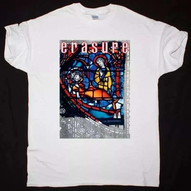 

ERASURE THE INNOCENTS NEW WHITE T SHIRT Unisex T-Shirt XXL