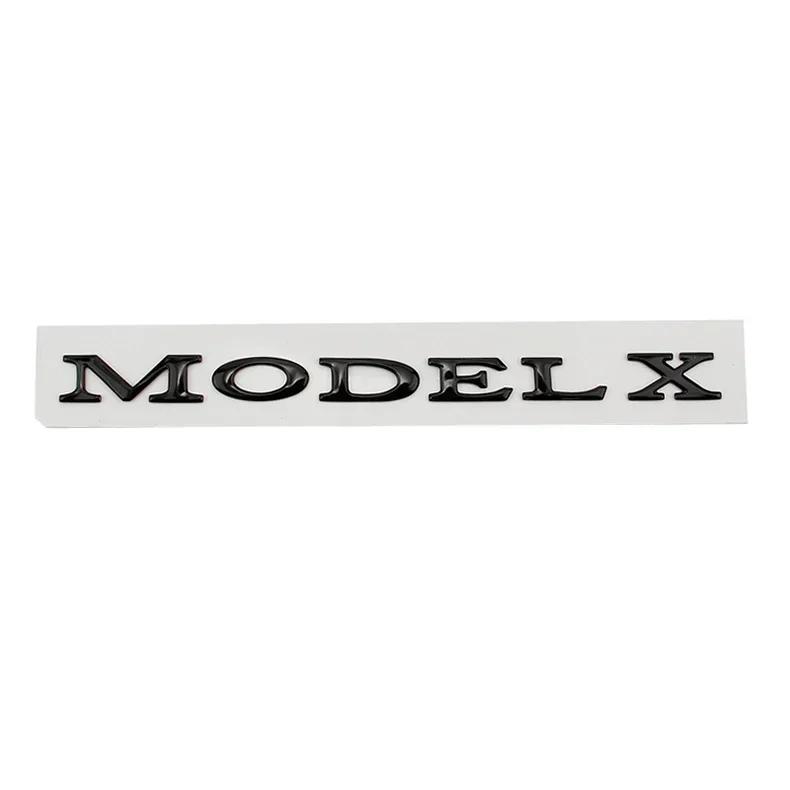 Metal ABS Car Styling Trunk Rear Tail Body Side Badge Sticker for Tesla Model 3 S X Y DUAL MOTOR Emblem Exterior Accessories