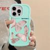 Printed Butterfly Case for iPhone 15 Plus XR 13 8 17 Air 12 16 Pro Max 14 11 Soft Phone Cover