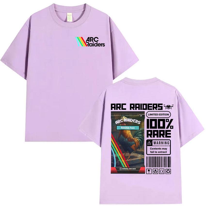 Heißes Spiel Arc Raiders Grafik T-Shirt Herren Damen Vintage Hohe Qualität Mode T-Shirts Lässig 100% Baumwolle Kurzarm T-Shirt
