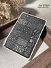 Nail Art Stamping Plates - Star, Polka Dot, Lines, Grid Lace Textures